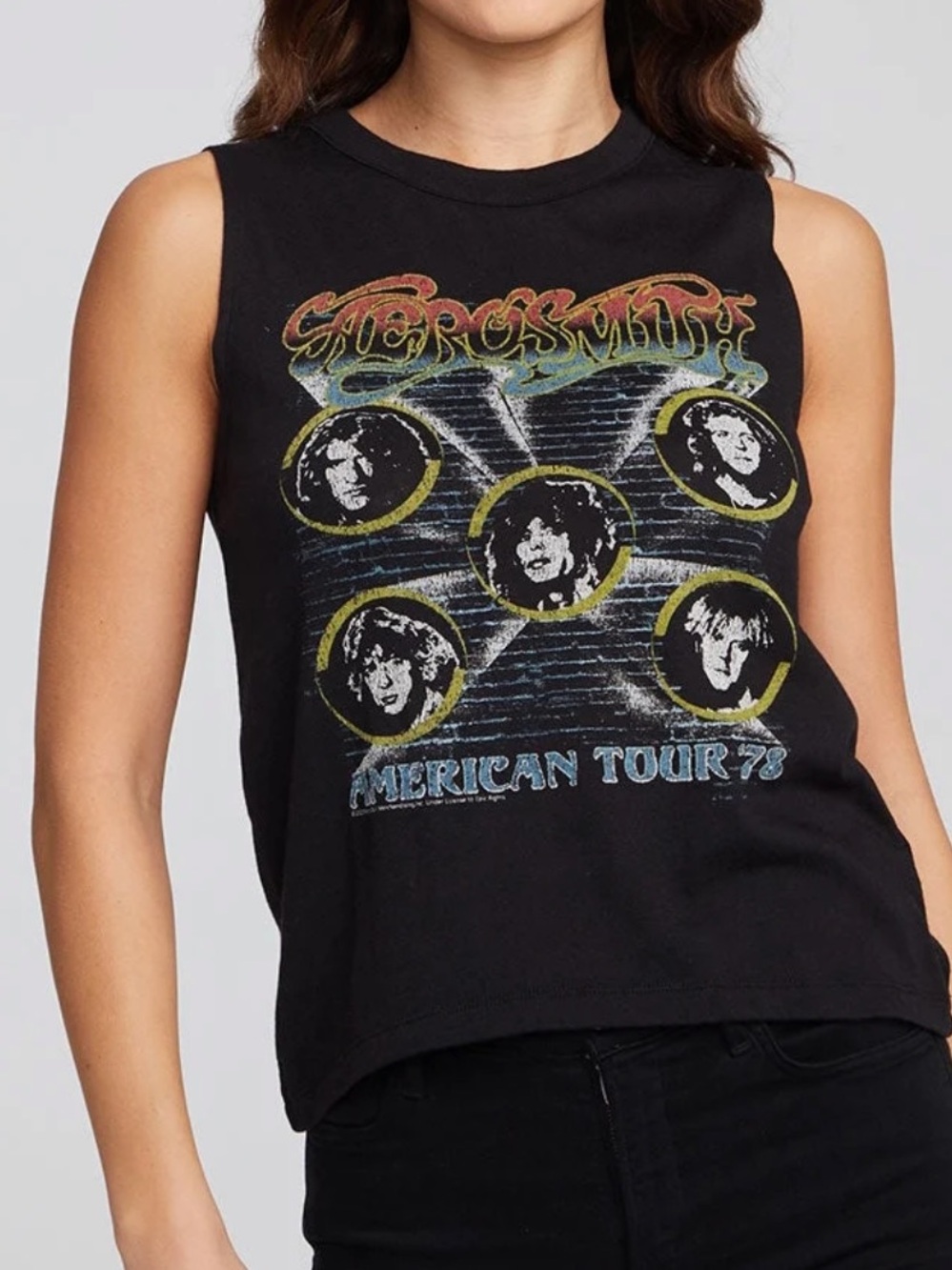 Chaser Aerosmith American Tour 1978 Tank